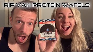 Rip Van Protein Wafels REVIEW | Cookies & Cream
