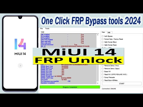 All Xiaomi Redmi MIUI 14 FRP Bypass tools | Android 13 | Redmi 12c Google Account Remove
