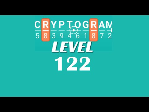 Cryptogram Level 122 Answers Go Answer