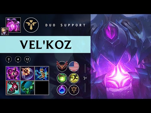 Vel'Koz Support vs Nautilus - NA Grandmaster Patch 25.22