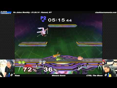 SSBM - CTRL The Moon vs Vanz - Winners Semis - No Johns Monthly