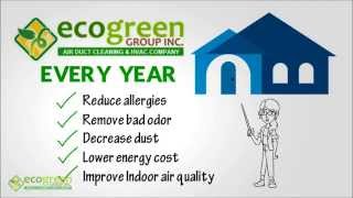 preview picture of video 'Air Duct Cleaning | Agoura Hills, Ca (818) 639-3966 - Why Eco Green?'