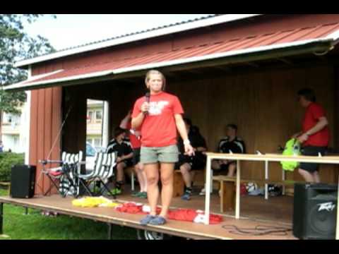 Färgelanda Cup 2009 Martina hälsar välkommen