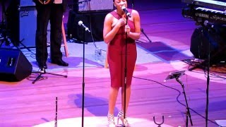 Sheléa Frazier performing I See You, A Gospel According to Jazz at Molloy College