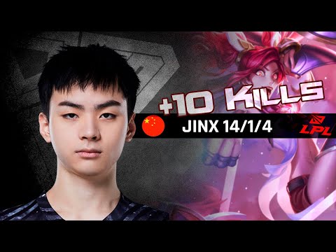 Highlights OMG Able with Jinx - LPL Spring 2022