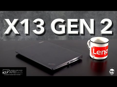 External Review Video PEaUxbYXojw for Lenovo ThinkPad X13 GEN 2 13.3" AMD Laptop (2021)