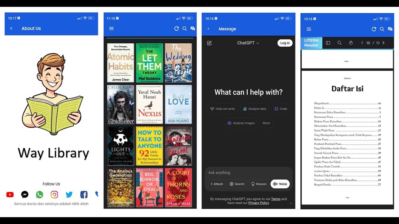 Way Library - Aplikasi Ebook Terbaik! Temukan & Baca Buku Favoritmu