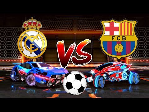Derbi... Real Madrid vs Barcelona !! - Rocket League SHQIP | SHQIPGaming