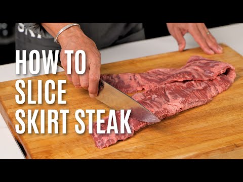 How to Slice Skirt Steak | Simple Step-by-Step