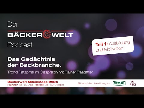 Ausbildung und Motivation – Trond Patzphal im Gespräch mit Rainer Pastätter