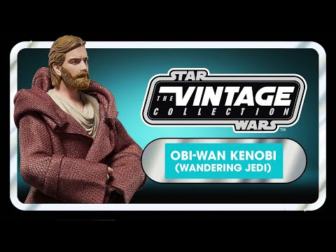 Star Wars The Vintage Collection | Obi-Wan Kenobi (Wandering Jedi)! | Hasbro Pulse