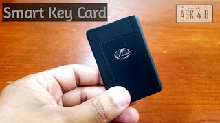 Lexus Smart Access Key Card Explained