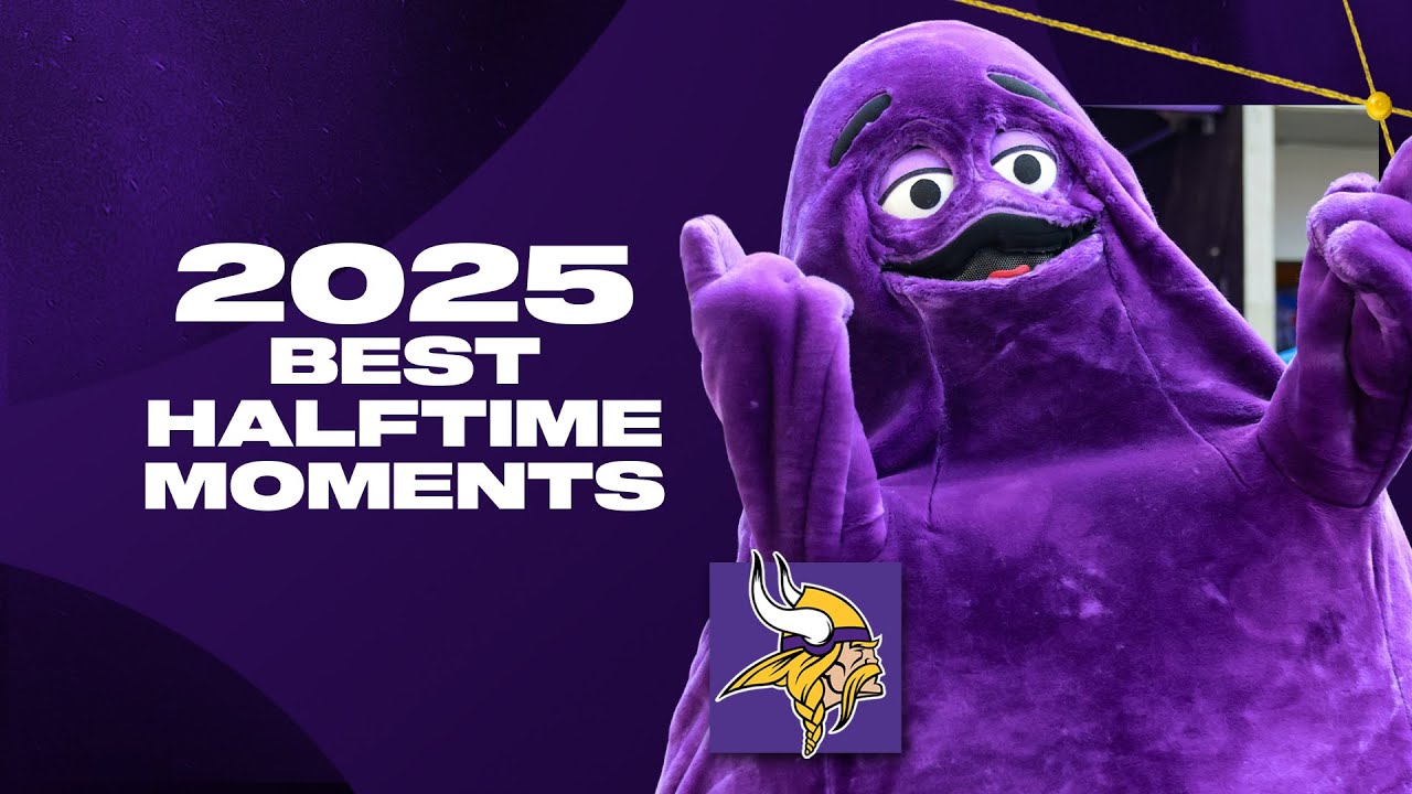 Halftime Highlights from 2025 NFL Season | Minnesota Vikings