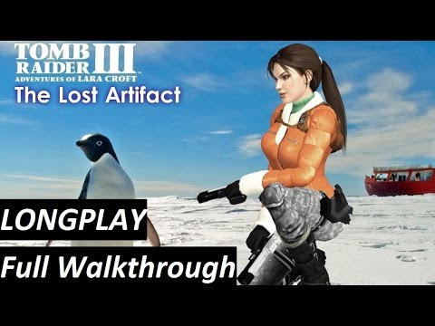 Tomb Raider 3 : The Lost Artifact Walkthrough : Complete Game 【HD】