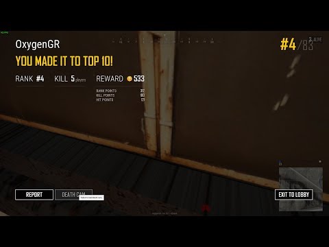 PLAYERUNKNOWN'S BATTLEGROUNDS 02/09/2018   c#ncer cheater!, (Failed to load death cam....)
