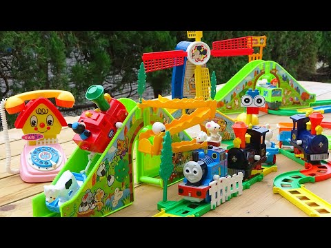 Thomas the Tank Engine ☆ Mountain Amusement Park & ​​Disney Toy Train 4 Courses