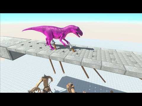 Ballista Bridge through shot who can the pass to eat the GOLD OIG - Animal Revolt Battle Simulator