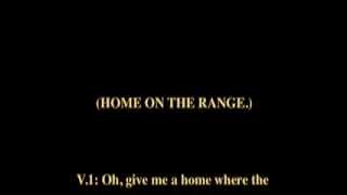 Home on the Range Music and Lyrics