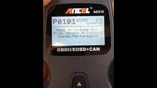 How to Fix a Honda P0101 Code: Mass or Volume Circuit Range Performance Problem