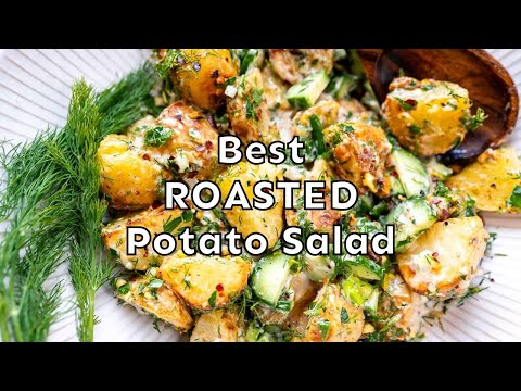 Best Roasted Potato Salad Recipe #potatosalad
