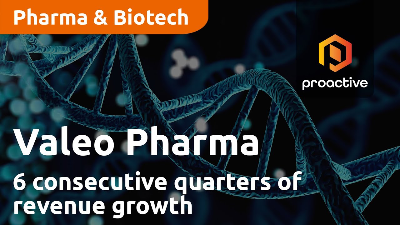 Valeo Pharma Q2 results showing 6th consecutive quarter of revenue growth