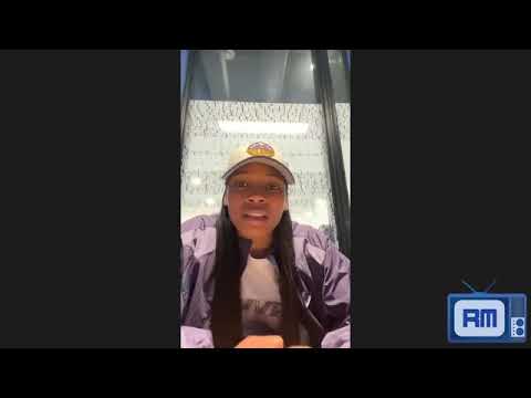 Zia Cooke Los Angeles Sparks welcome media availability | April 12