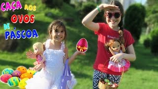 BABY ALIVE CAÇA AOS OVOS DE PÁSCOA JULIA SILVA e LULU
