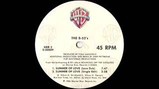 The B-52&#39;s - Summer Of Love (Love Dub Mix) 1986