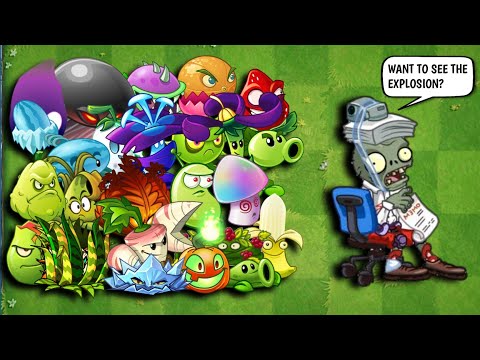 Zcorp Chair Racer VS All Plants - Plants VS Zombie 2