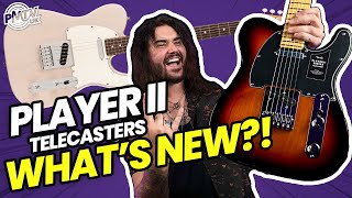 Video thumbnail for Fender Player II Series Telecasters! - Upgraded For 2024 With Rosewood Boards, New Colours & More! by PMTVUK