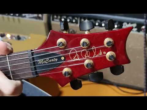 PRS Hollowbody II 2003 Dark Cherry Sunburst for sale or Trade image 24