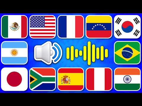 Devine le PAYS avec son HYMNE NATIONAL 🎺🎵🌍 | Quiz des pays