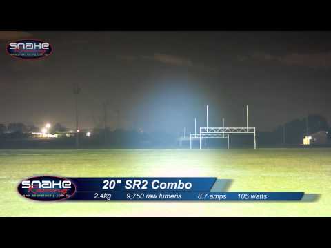 Rigid Industries 20" SR-2 Series Comparison Combo Vs Drive - Snake Racing