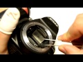 Changing focusing screen on Nikon D40