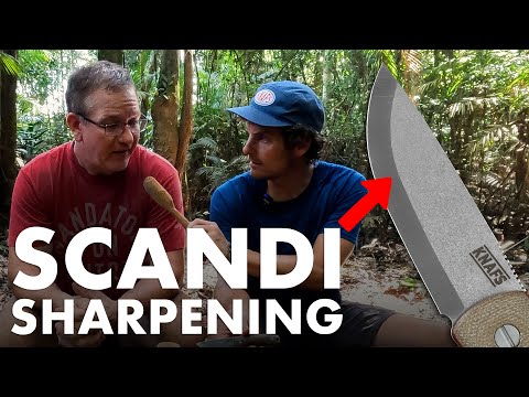 How To Sharpen A Scandi Grind | Knife Tips From The Amazon
