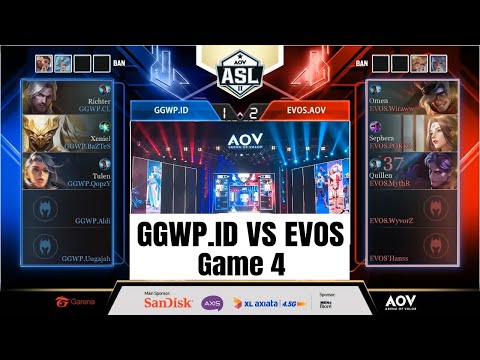 GGWP.ID VS EVOS Game 4 - Grand Final ASL Season 2 - Garena AOV (Arena of Valor)