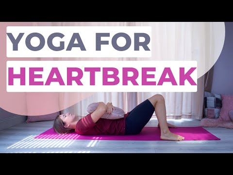 Yoga for a Broken Heart || 35-min Gentle Yoga to Comfort the Heart