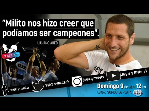 Luciano Aued: "Milito nos hizo creer a todos que podíamos ser campeones"