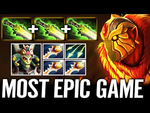 🔥 3x Ethereal TEAM vs 3x RAPIER Medusa - 500.000 DMG WTF Most Epic Game Ever Dota 2 Pro Ember Spirit