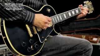 Video thumbnail for Gibson ES-Les Paul Custom Limited Edition Black Beauty 3-Pickup VOS Electric Guitar by Musician's Friend