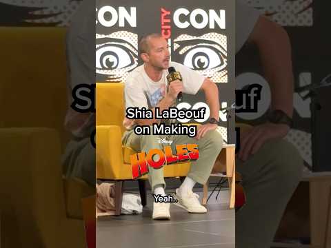 “Holes was horrible.” - Shia LaBeouf 😳 #holesmovie #shialabeouf