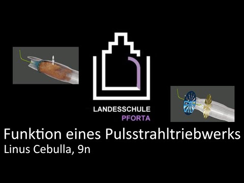Pulsstrahltriebwerk - einfache Erklärung von Funktionsweise und Aufbau