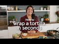 How to Wrap a Tortilla in Seconds | Tesco