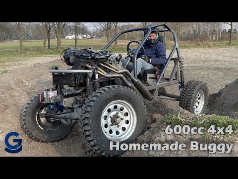 Custom homemade buggy 600cc 4x4 CAD