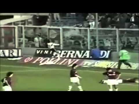 Serie A 1990-1991, day 23 Cesena - Bologna 3-2 (Di Già, 2 Amarildo, Nobile o.g., Ciocci)