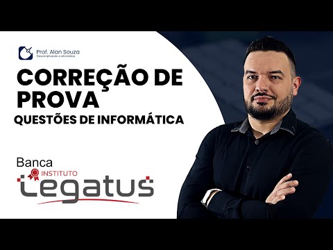 QUESTÕES DE INFORMÁTICA DA BANCA LEGATUS - PROVA PREF. ANGICAL DO PIAUÍ