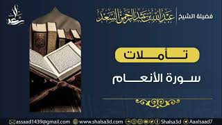 32- تأملات في سورة الأنعام image