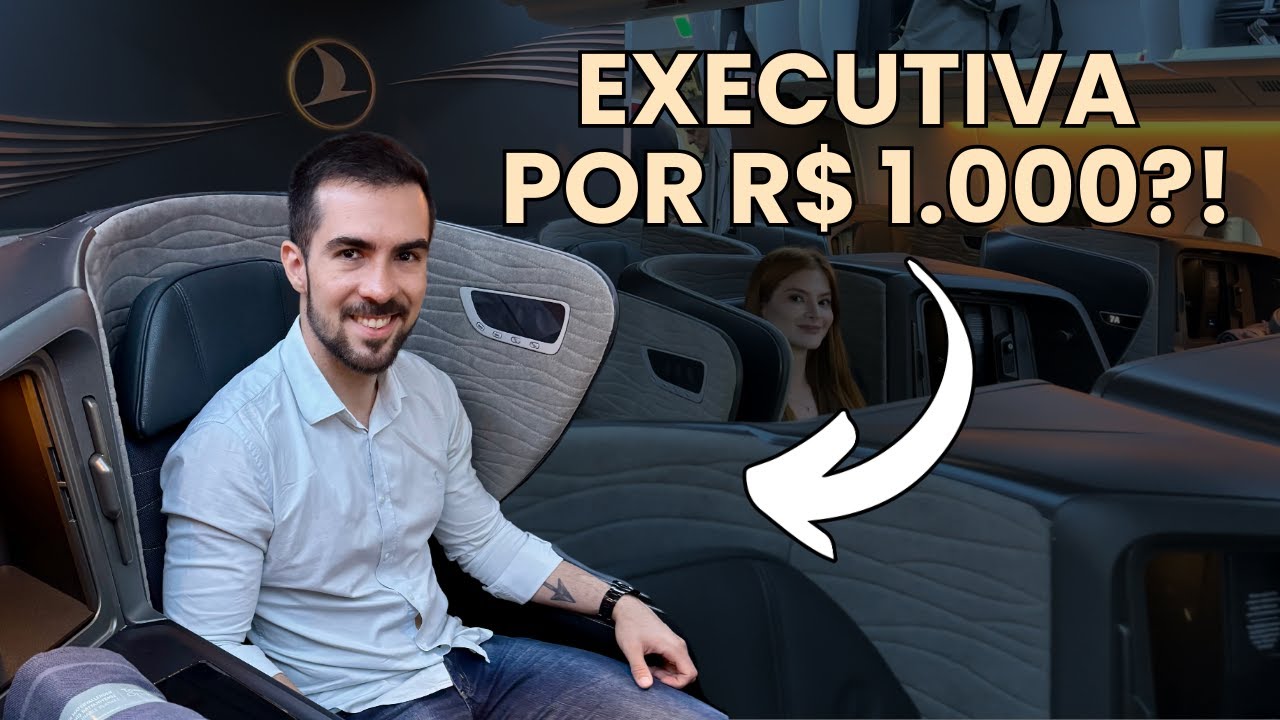 MENOS DE R$ 1.000? As melhores EXECUTIVAS baratas pra você ter essa experiência!