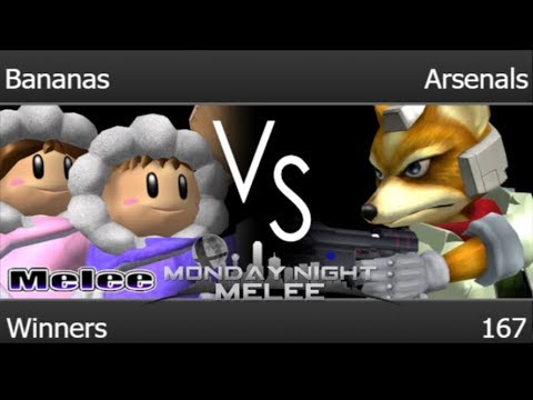 MNM 167 - Bananas (ICs) vs TLOC | Arsenals (Fox) Winners - Melee