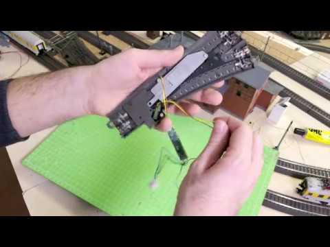 Weichen langsam schalten - Anleitung Viessmann Weichenantrieb 4558 für Märklin/Trix C-Gleis